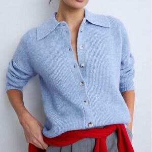 Central Park West Millie
Oversized blue Polo Sweater Small